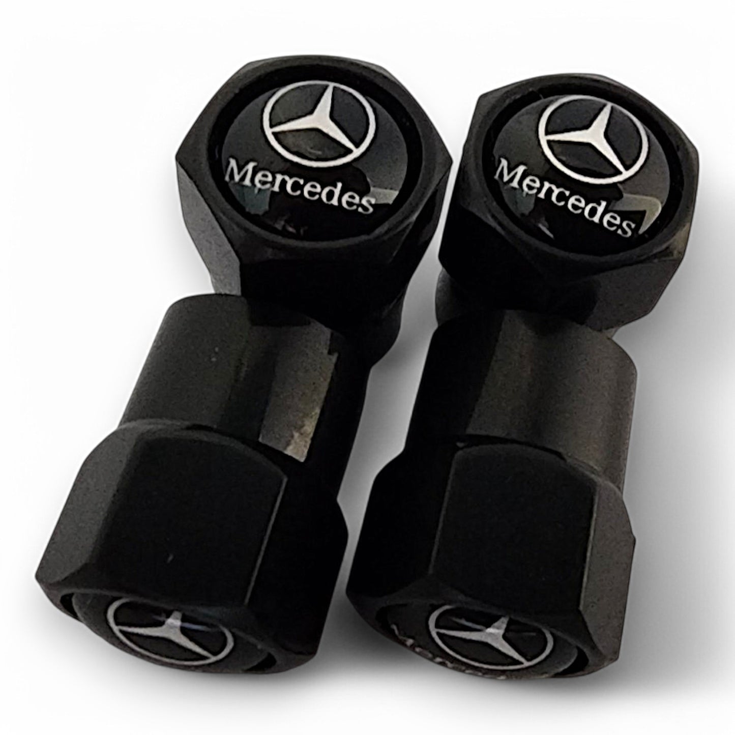 Mercedes Benz Dust Caps Anti Rust & Corrosion - Plastic Mercedes Tyre Valve Caps