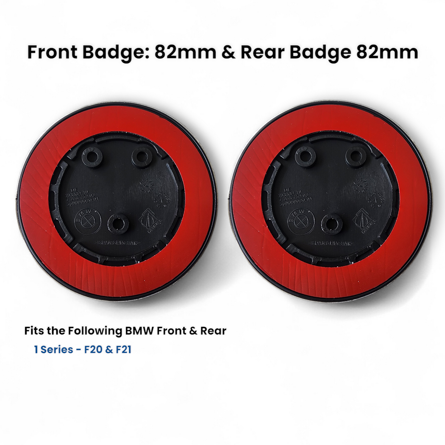 BMW Badges Emblems - Front & Rear Set - Various BMW Models