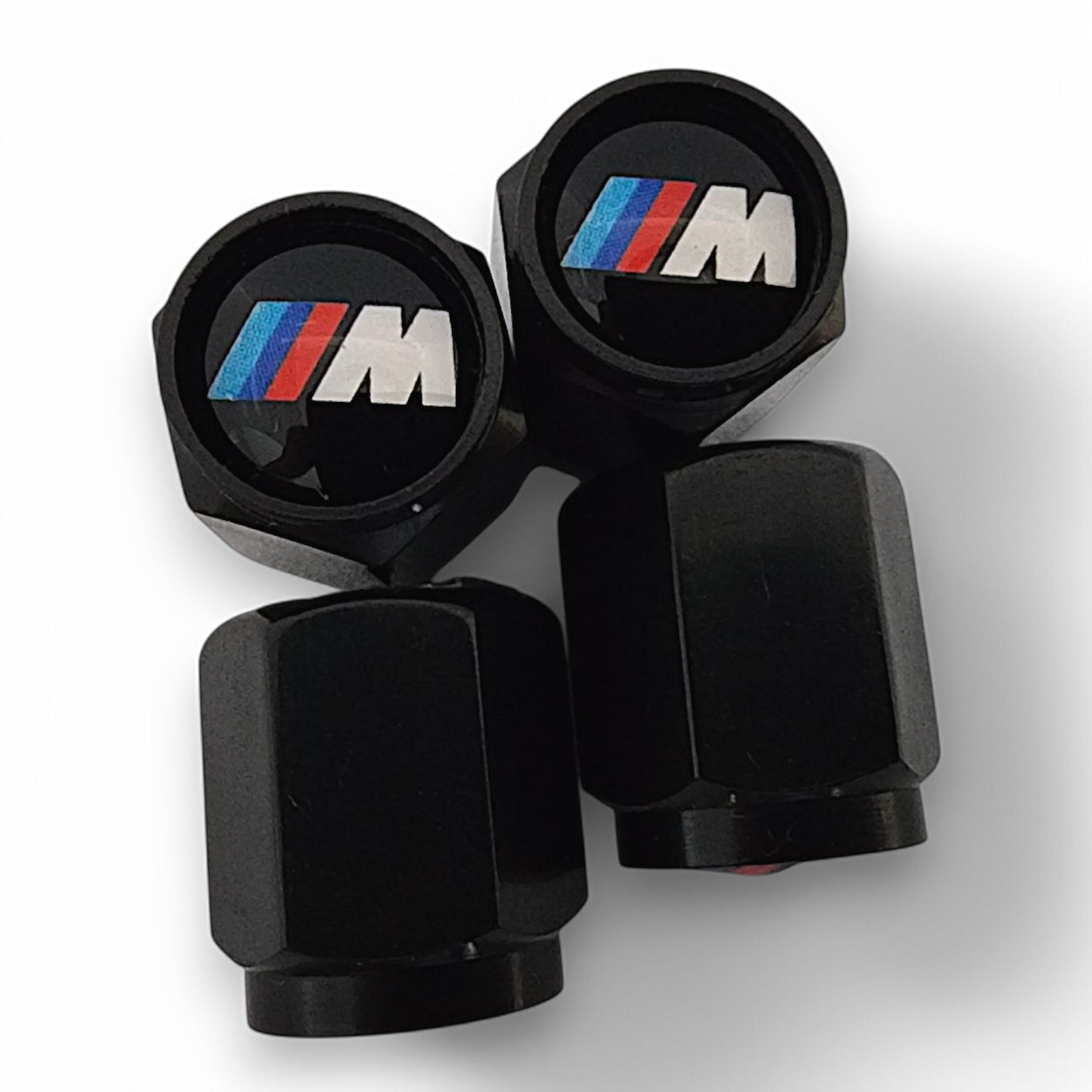 BMW Dust Caps x 8 - M Logo Anti Rust & Corrosion - Plastic BMW Tyre Valve Caps