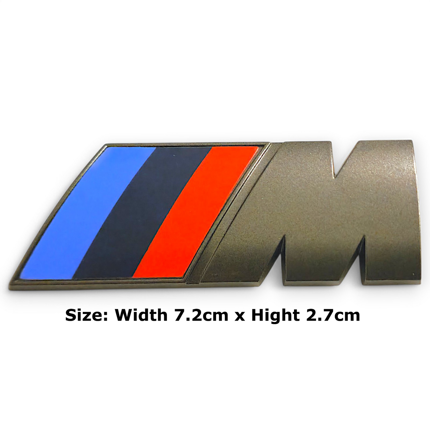 BMW M Sport Badge Rear Boot Gray