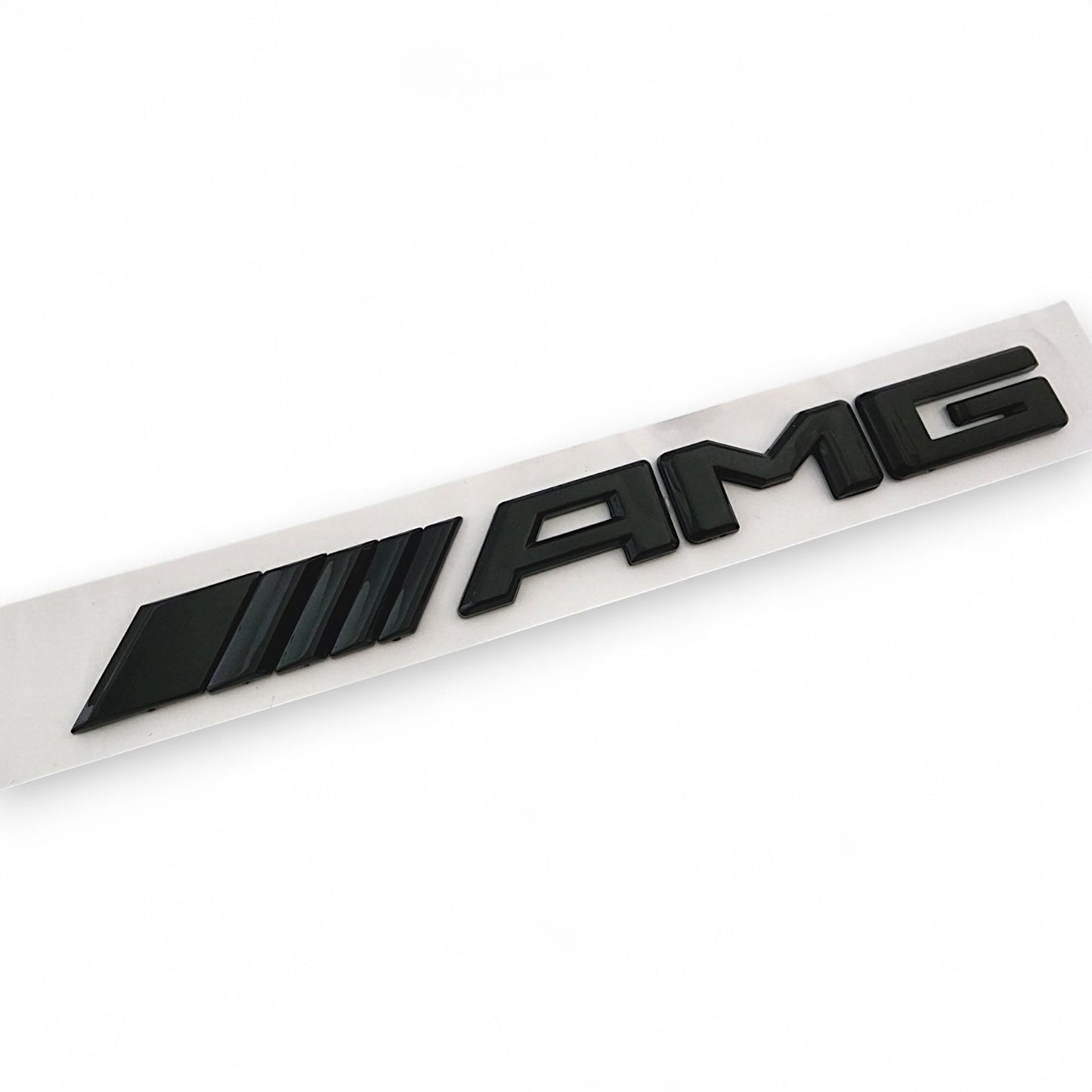Mercedes AMG Badge Gloss Black