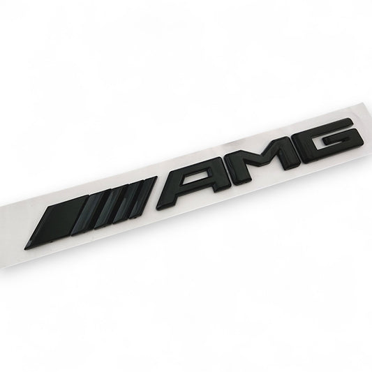 Mercedes AMG Badge Gloss Black