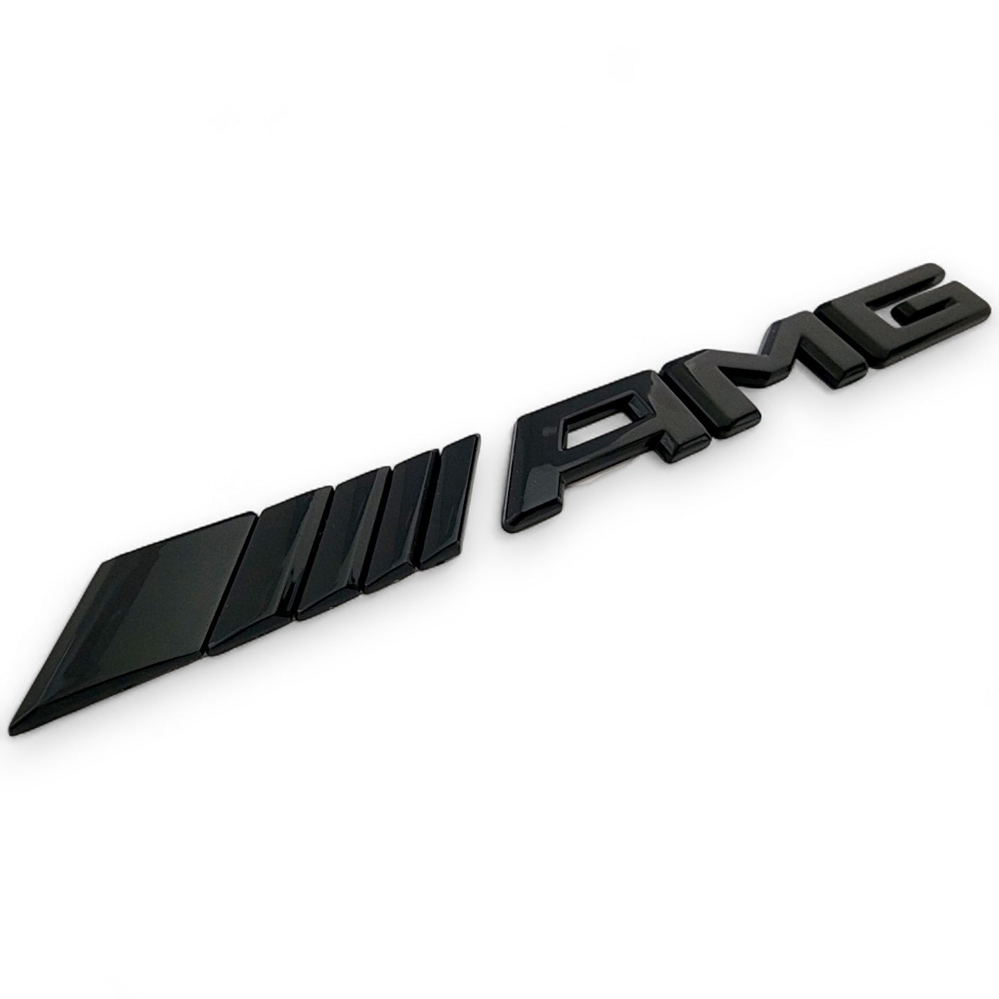 Mercedes AMG Badge Gloss Black