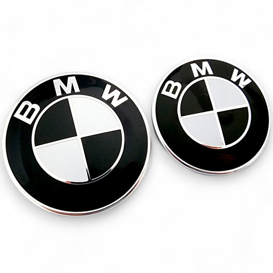 BMW Black Badges - Front & Rear Set - Various BMW Models