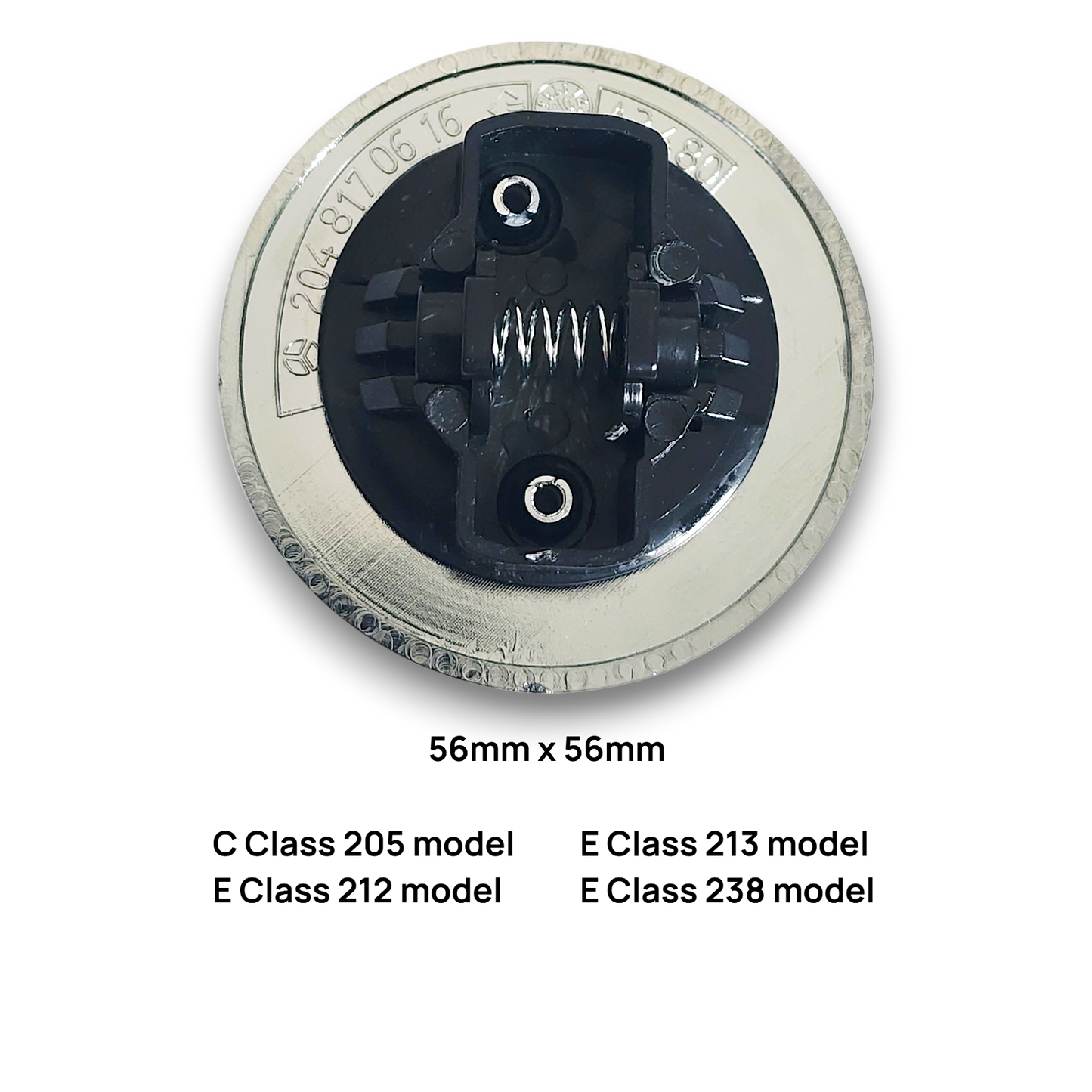 Mercedes Bonnet Badge Black