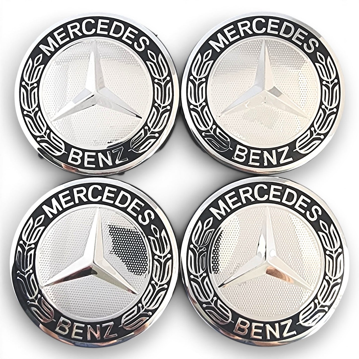 Mercedes Wheel Centre Caps - Various Models 75mm