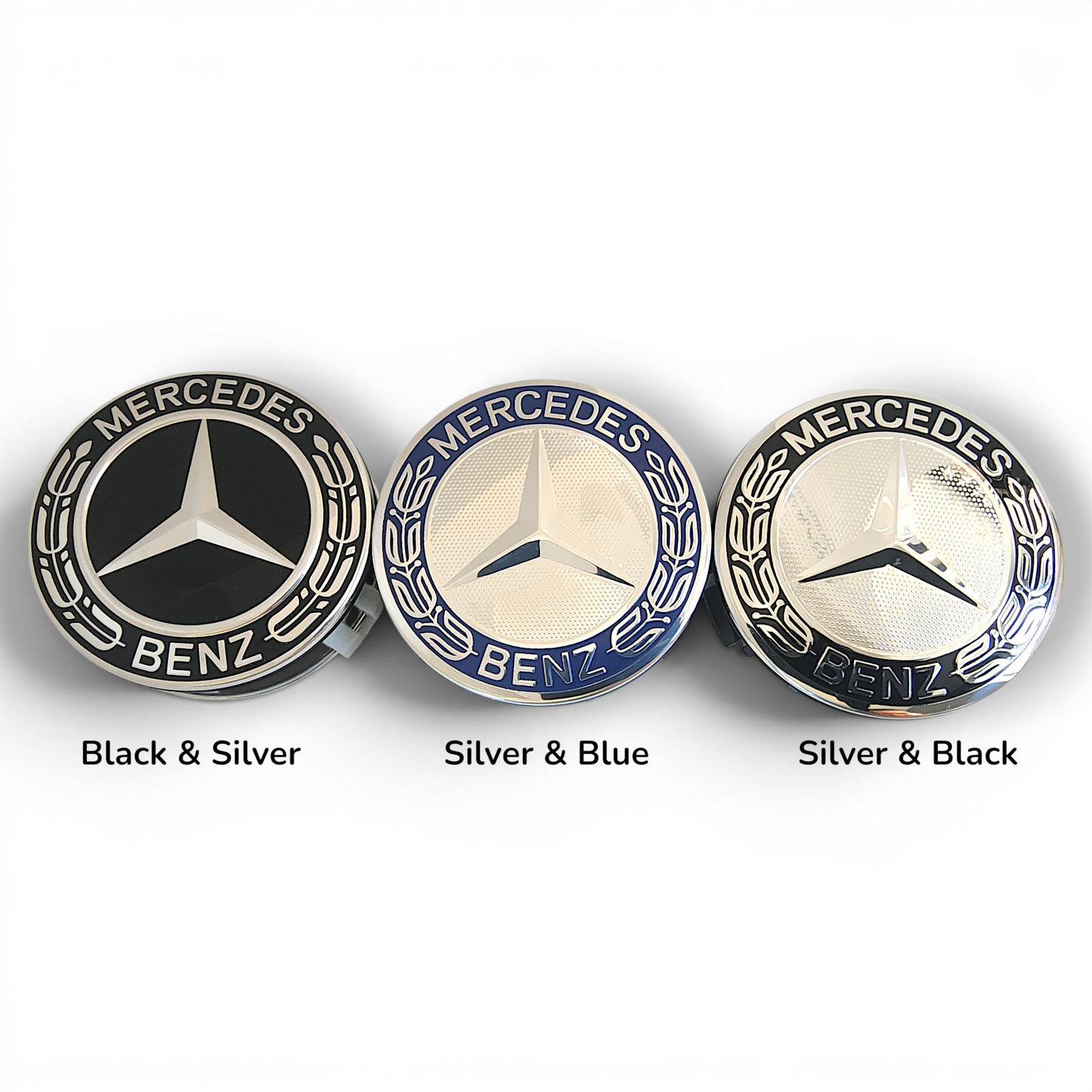 Mercedes Wheel Centre Caps - Various Models 75mm